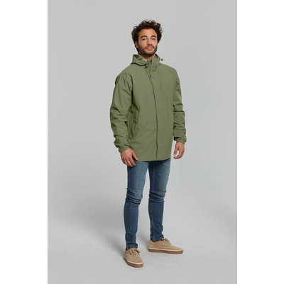 Basil Hoga fietsregenjas - unisex - groen