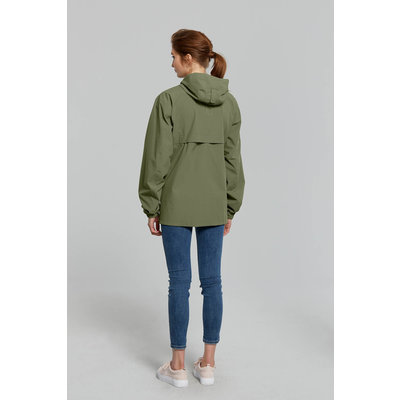 Basil Hoga fietsregenjas - unisex - groen