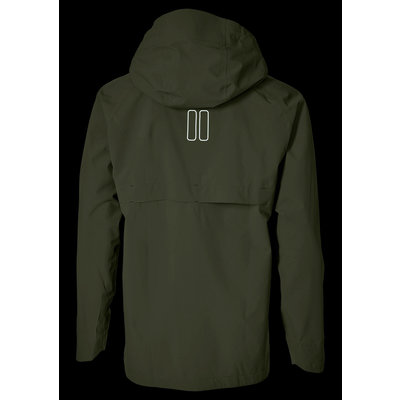 Basil Hoga fietsregenpak - unisex - groen
