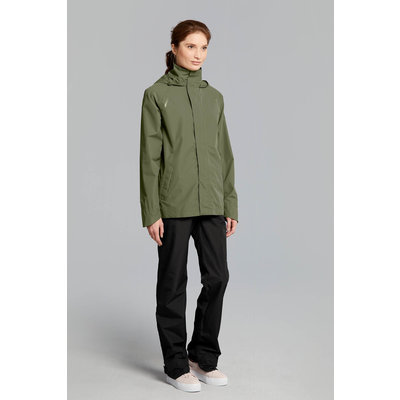 Basil Hoga fietsregenpak - unisex - groen