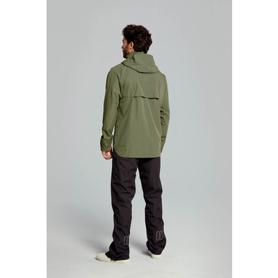 Basil Hoga fietsregenpak - unisex - groen