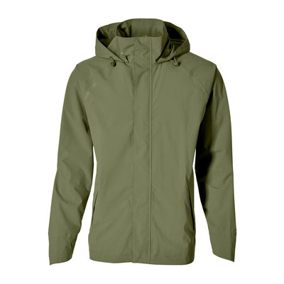 Basil Hoga fietsregenpak - unisex - groen