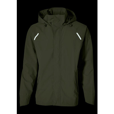 Basil Hoga fietsregenpak - unisex - groen