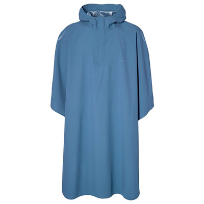 Basil Hoga fietsregenponcho - unisex - blauw