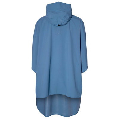 Basil Hoga fietsregenponcho - unisex - blauw
