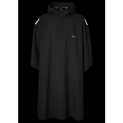 Basil Hoga fietsregenponcho - unisex - zwart