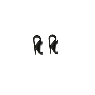 Basil Hook-On system - set van 2 haken - zwart