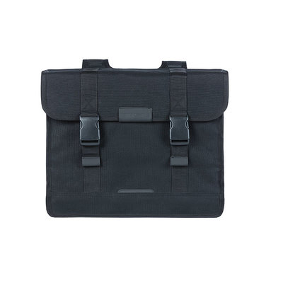 Basil Kavan Eco Classic - dubbele fietstas - 58 liter - zwart