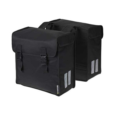 Basil Mara 3XL - dubbele fietstas - 52 liter - zwart