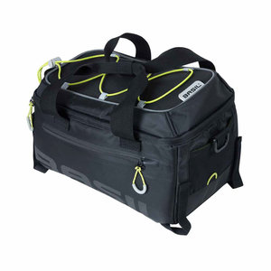 Basil Miles - bagagedragertas - 7 liter - zwart