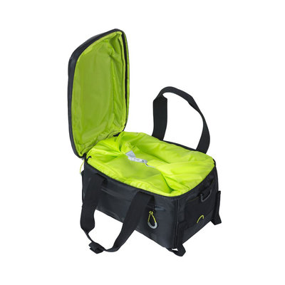 Basil Miles - bagagedragertas - 7 liter - zwart