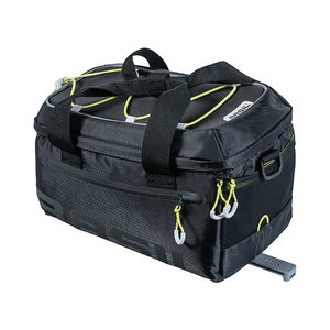 Basil Miles - bagagedragertas MIK - 7 liter - zwart