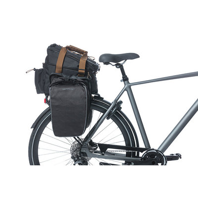 Basil Miles - bagagedragertas XL Pro - 9-36 liter - grijs