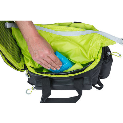 Basil Miles - bagagedragertas XL Pro - 9-36 liter - zwart