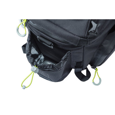 Basil Miles - bagagedragertas XL Pro - 9-36 liter - zwart
