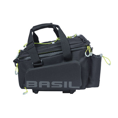 Basil Miles - bagagedragertas XL Pro MIK - 9-36 liter - zwart