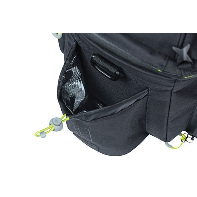 Basil Miles - bagagedragertas XL Pro MIK - 9-36 liter - zwart