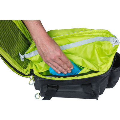 Basil Miles - bagagedragertas XL Pro MIK - 9-36 liter - zwart