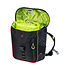 Basil Miles Nordlicht - fietsrugzak met LED-strip - 17 liter - zwart