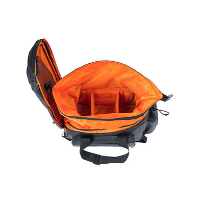 Basil Miles Tarpaulin - bagagedragertas XL Pro - 9-36 liter - zwart