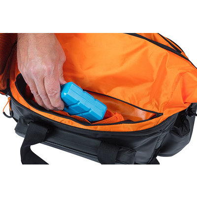 Basil Miles Tarpaulin - bagagedragertas XL Pro - 9-36 liter - zwart