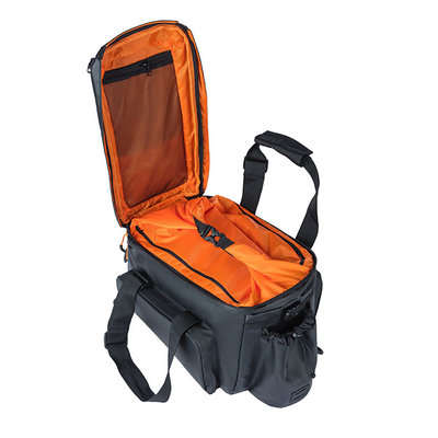 Basil Miles Tarpaulin - bagagedragertas XL Pro MIK - 9-36 liter - zwart