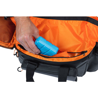 Basil Miles Tarpaulin - bagagedragertas XL Pro MIK - 9-36 liter - zwart