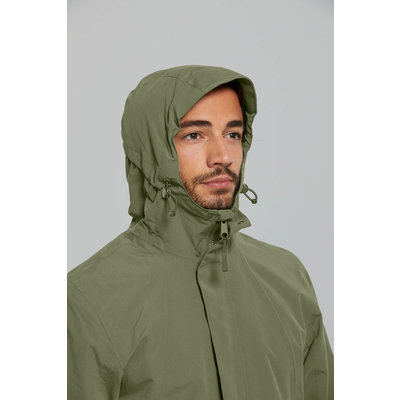 Basil Mosse fietsregenparka - heren - groen