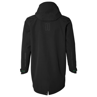 Basil Mosse fietsregenparka - heren - zwart