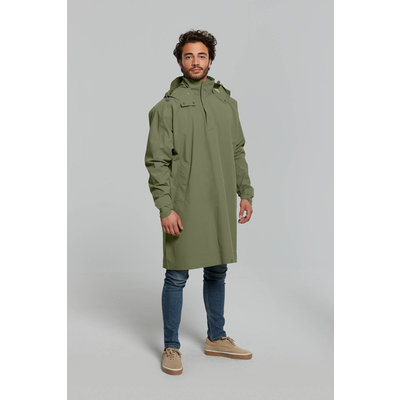 Basil Mosse fietsregenponcho - unisex - groen