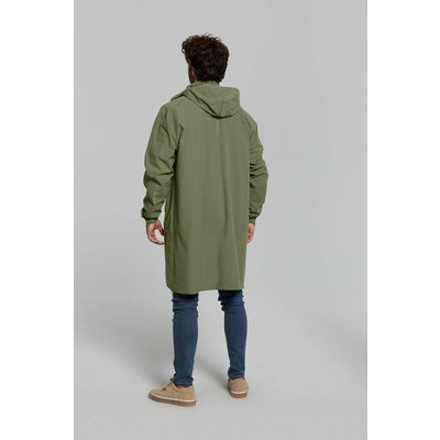 Basil Mosse fietsregenponcho - unisex - groen