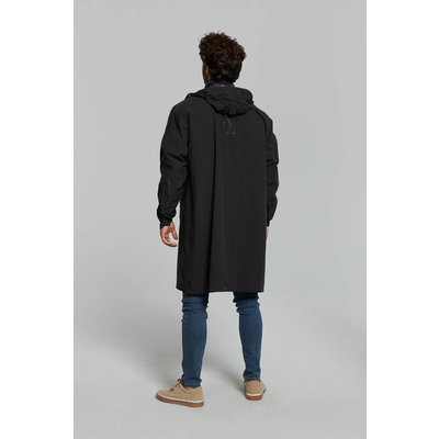 Basil Mosse fietsregenponcho - unisex - zwart