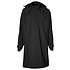 Basil Mosse fietsregenponcho - unisex - zwart