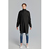 Basil Mosse fietsregenponcho - unisex - zwart