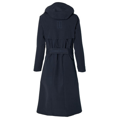 Basil Mosse fietsregentrenchcoat - dames - blauw