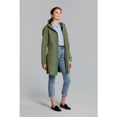 Basil Mosse regenparka - dames - groen