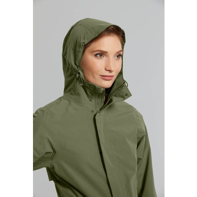 Basil Mosse regenparka - dames - groen