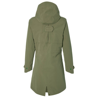 Basil Mosse regenparka - dames - groen
