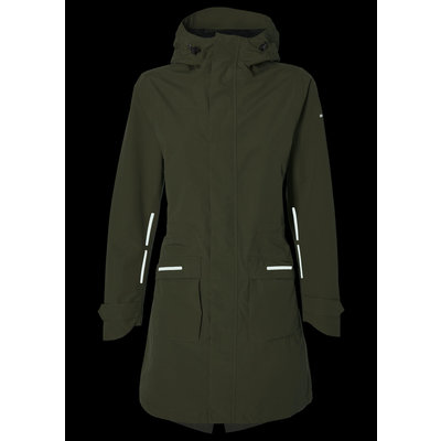Basil Mosse regenparka - dames - groen