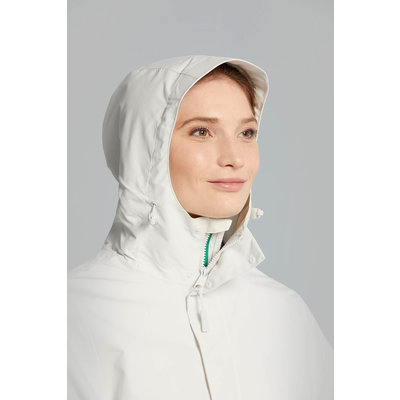 Basil Mosse regenparka - dames - wit