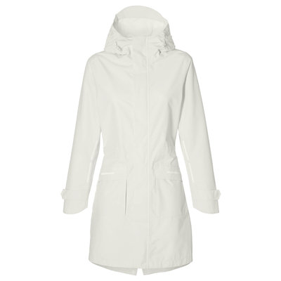 Basil Mosse regenparka - dames - wit