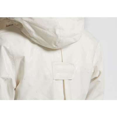 Basil Mosse regenparka - dames - wit