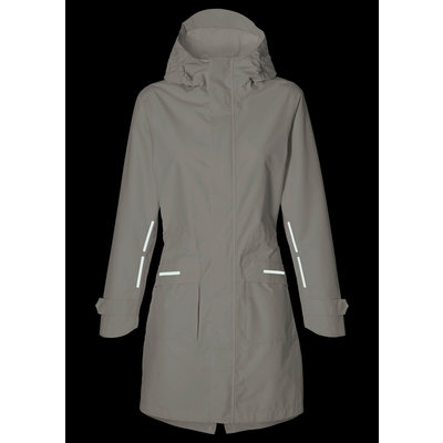 Basil Mosse regenparka - dames - wit