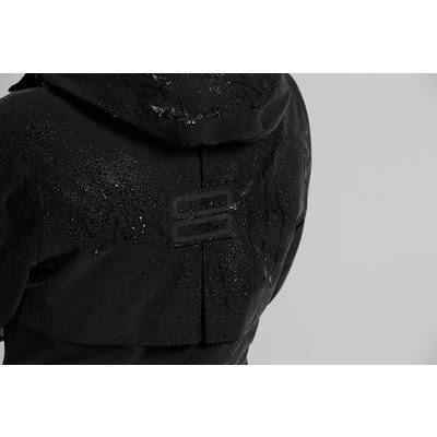 Basil Mosse regenparka - dames - zwart
