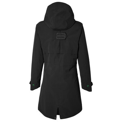 Basil Mosse regenparka - dames - zwart