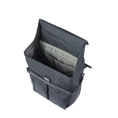 Basil Move fietsschoudertas MIK Studs - enkele fietstas -  15 liter - zwart