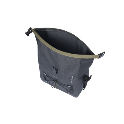 Basil Navigator Storm - bagagedragertas MIK - 13 liter - zwart