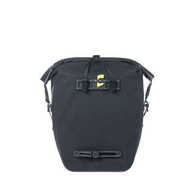Basil Navigator Waterproof L - enkele fietstas -  25-31 liter - zwart