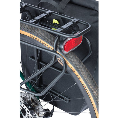 Basil Navigator Waterproof L - enkele fietstas -  25-31 liter - zwart