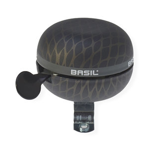 Basil Noir - fietsbel - 60 mm - zwart